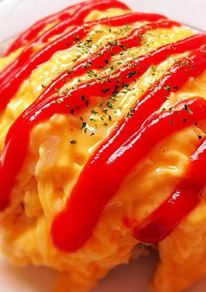 飽きない！簡単ふたつの味でオムライス-レシピのメイン写真