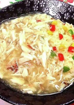 とろとろ〜カニかまのあんかけチャーハン-レシピのメイン写真