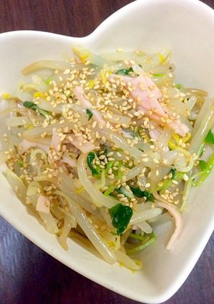 豆苗ともやしのナムル-レシピのメイン写真