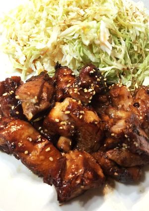 鶏もも肉のヨシダソース焼き-レシピのメイン写真