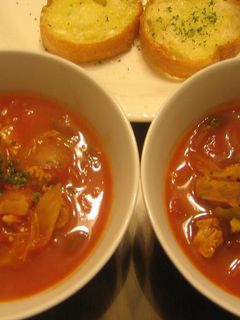 からだ温まる、辛めのトマトスープ-レシピのメイン写真