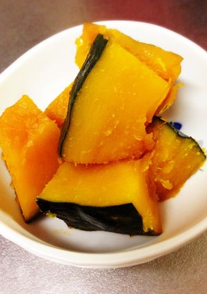 調味料は2つ!かぼちゃの煮物-レシピのメイン写真