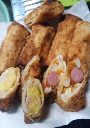 ピザポテト風春巻き-レシピのメイン写真