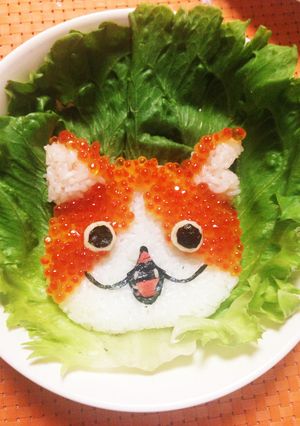 子供の誕生日に♡ジバニャン キャラ飯♡-レシピのメイン写真