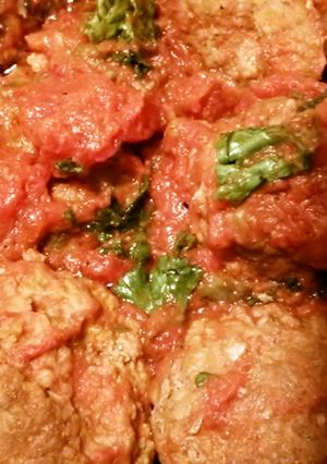 肉々しいミートボールのさっぱりトマト煮-レシピのメイン写真