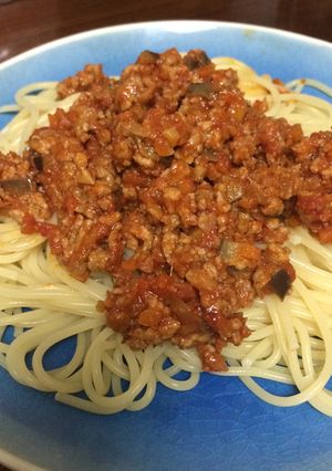ミートソーススパゲッティ-レシピのメイン写真