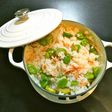 今が旬!そら豆と桜えびの炊き込みごはん