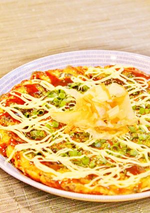切干大根わかめ入り❀豆腐お好み焼き❀-レシピのメイン写真