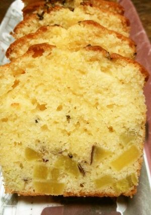 ♪１８㎝型パウンドケーキ♪スイートポテト-レシピのメイン写真