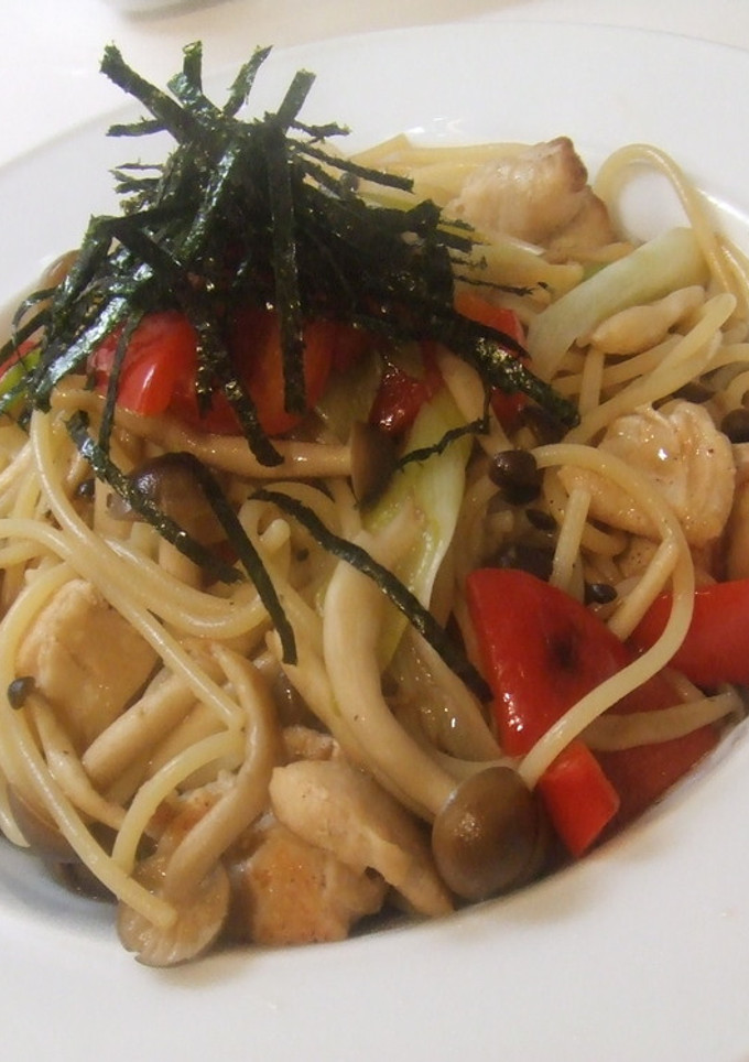きのこの和風パスタ　-レシピのメイン写真