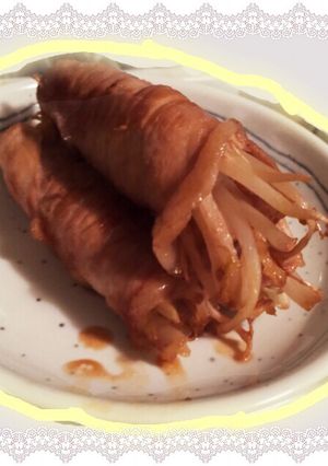 もやしの肉巻き-レシピのメイン写真