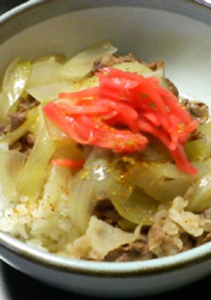 吉野屋風牛丼-レシピのメイン写真