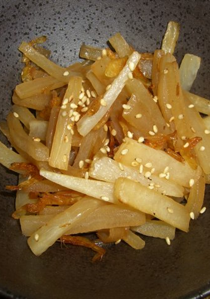 大根と桜えびの炒め物-レシピのメイン写真