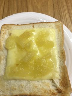 りんごジャムのチーズトースト-レシピのメイン写真