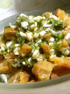 揚げ物をさっぱりと☆梅しそドレッシング-レシピのメイン写真