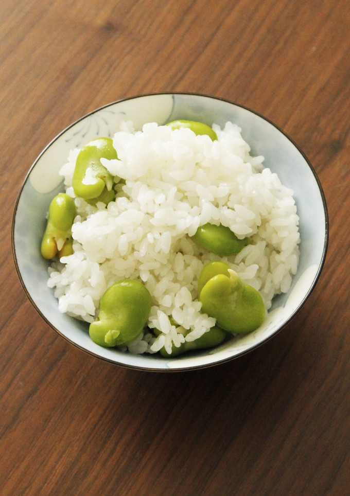 そら豆の炊き込みごはん-レシピのメイン写真