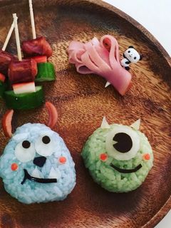 モンスターズインクのキャラ弁♪-レシピのメイン写真