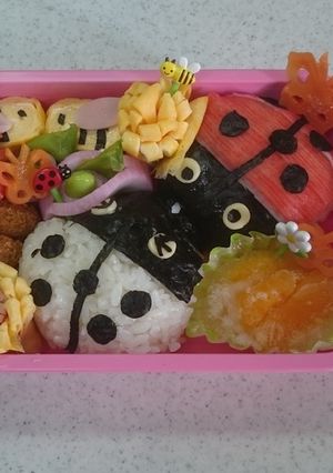 てんとう虫お弁当-レシピのメイン写真