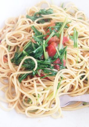 褒められレシピ♡超簡単トマトのパスタ-レシピのメイン写真