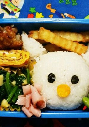 ﾂﾑﾂﾑキャラ弁♡ゼロ♡-レシピのメイン写真