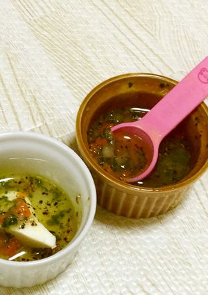 離乳食冷凍余りドレッシング-レシピのメイン写真