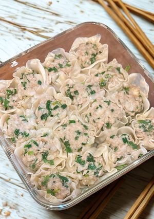 レンジで簡単ニラ焼売-レシピのメイン写真