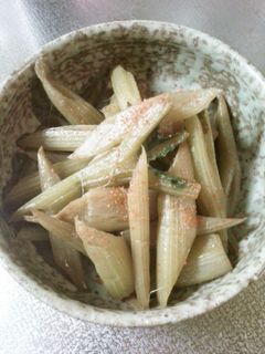 旬のふき炒め-レシピのメイン写真