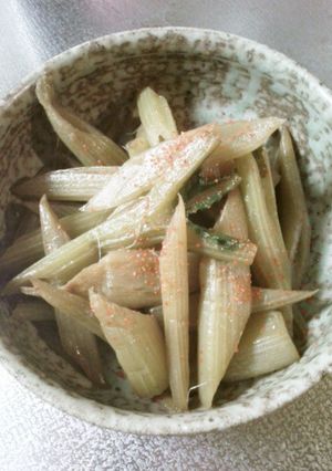 旬のふき炒め-レシピのメイン写真