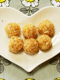 【離乳食後期】揚げないパンプキンコロッケ-レシピのメイン写真