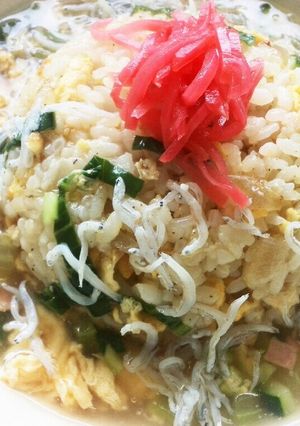 新食感☆シャキシャキあんかけチャーハン-レシピのメイン写真
