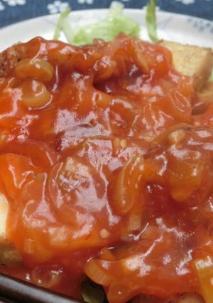鶏むね肉♡甘辛チリソースがけ-レシピのメイン写真