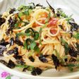 梅と大葉の和風冷製パスタ