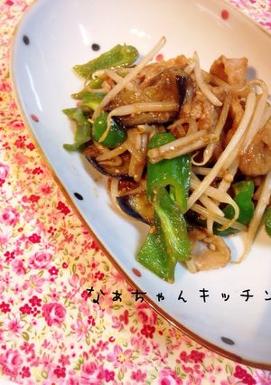 手作りタレで〜なすとピーマンの回鍋肉-レシピのメイン写真