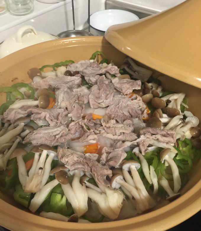 タジン鍋で野菜と豚肉たっぶり!-レシピのメイン写真