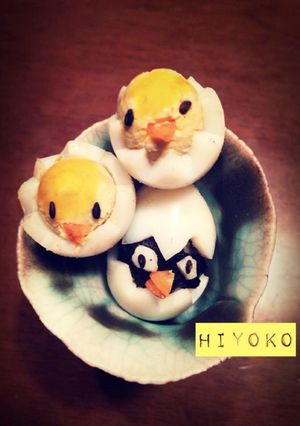 ウズラの卵のカリメロ＊キャラ弁＊-レシピのメイン写真