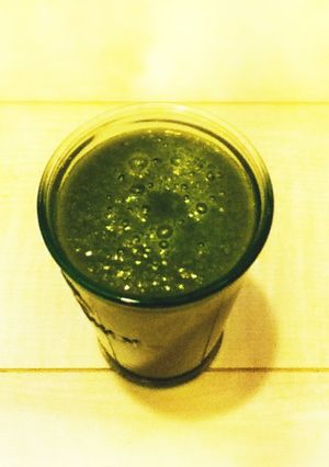青梗菜といちごのグリーンスムージー-レシピのメイン写真