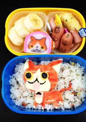 妖怪ウォッチ☆アカマル☆キャラ弁-レシピのメイン写真