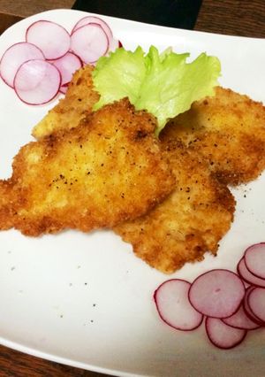 ヘルシーで美味しい☆鶏胸肉のフライ-レシピのメイン写真