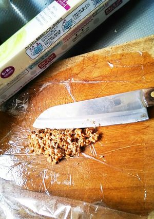 引き割り納豆はお好みの納豆で-レシピのメイン写真
