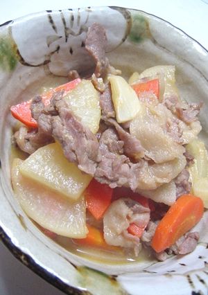 ウマッ☆豚肉と大根の味噌煮-レシピのメイン写真