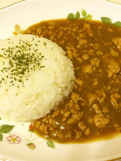 シャトルシェフで作るひき肉カレー-レシピのメイン写真