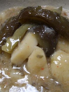 長いもとナスの蟹あんかけ-レシピのメイン写真