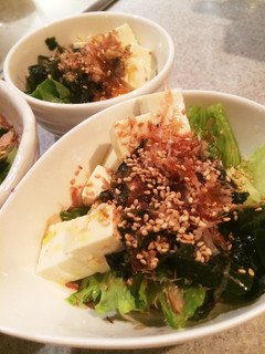 サブに!豆腐とわかめのさっぱりサラダ-レシピのメイン写真