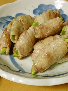 アボカドのくるくる豚肉巻き☆-レシピのメイン写真