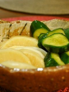 きゅうりと大根のわさび醤油漬け-レシピのメイン写真