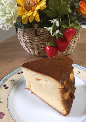 スフレチーズケーキ-レシピのメイン写真