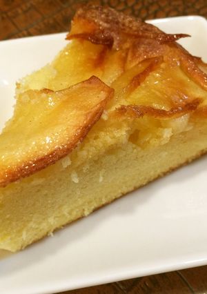 パクパク食べれちゃう♪リンゴケーキ-レシピのメイン写真
