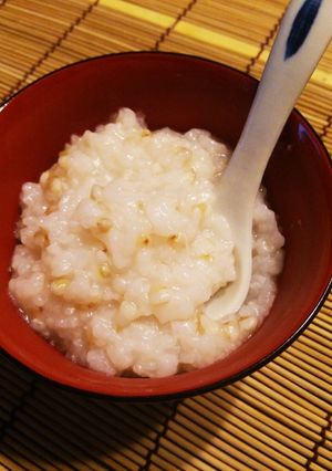 蕎麦の実☆炊飯器で簡単・お粥！蕎麦粥♪-レシピのメイン写真
