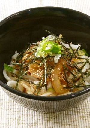 豚キムチまぜうどん-レシピのメイン写真