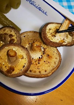 超簡単！椎茸の塩コショウ焼き♪ダイエット-レシピのメイン写真